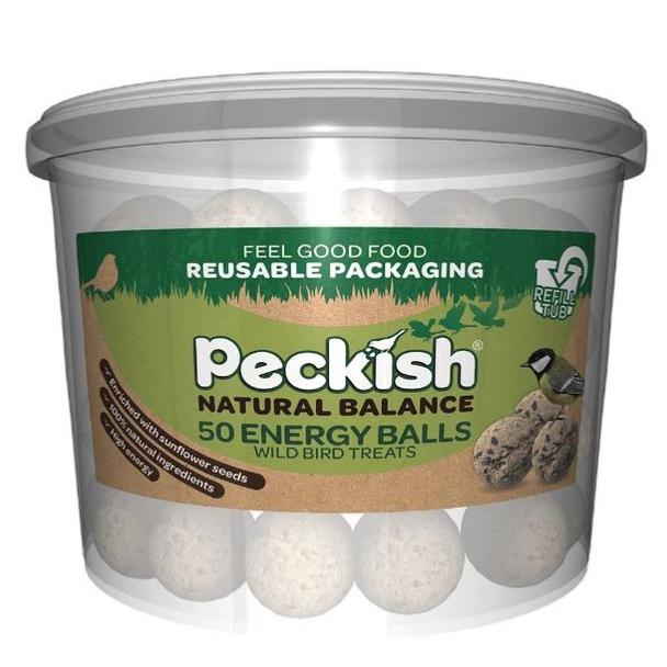 Peckish Natural Balance Energy 50 Balls with 100% natural ingredients, high energy, attracts garden birds - Keans Claremorris