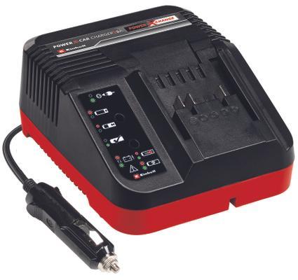 EINHELL Power X-Car Charger 3A, fast 18V 3A charger for Power X-Change batteries, car use, smart charging – Keans Claremorris