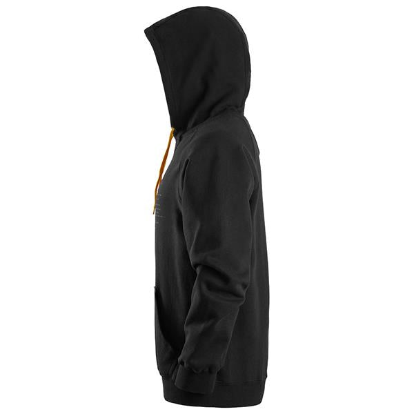 Snickers Logo Hoodie Medium size, comfortable casual wear, available at Keans Claremorris store.
