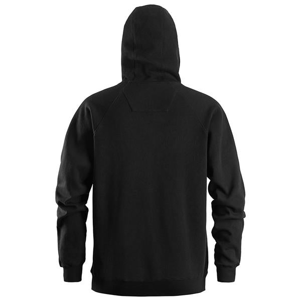 Snickers Logo Hoodie Large size, comfortable workwear sweatshirt, available at Keans Claremorris.