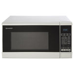 Load image into Gallery viewer, Sharp 800W Standard Touch Microwave R270WM - White
