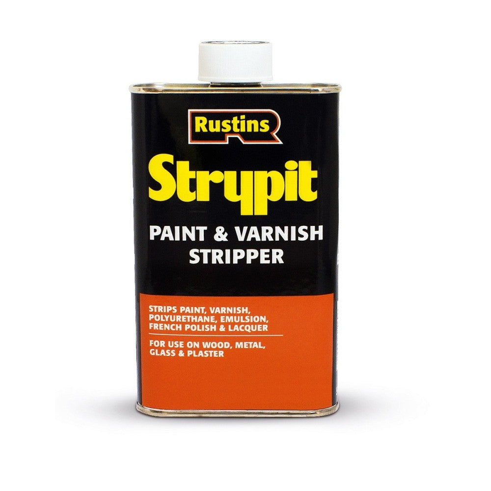 Rustins Strypit 1L Paint & Varnish Remover for wood, fast solvent formula with acetone - Keans Claremorris