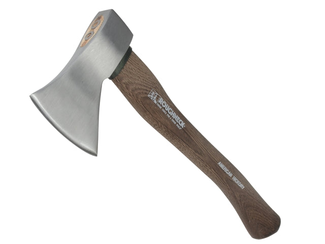 Roughneck 600g American Hickory Hatchet with heat-treated alloy steel head, FSC certified, moisture-resistant handle – Keans