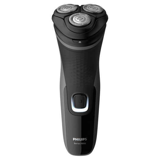 Philips Series 1000 Dry Electric Shaver with PowerCut Blades and pop-up trimmer, fast delivery from Keans Claremorris