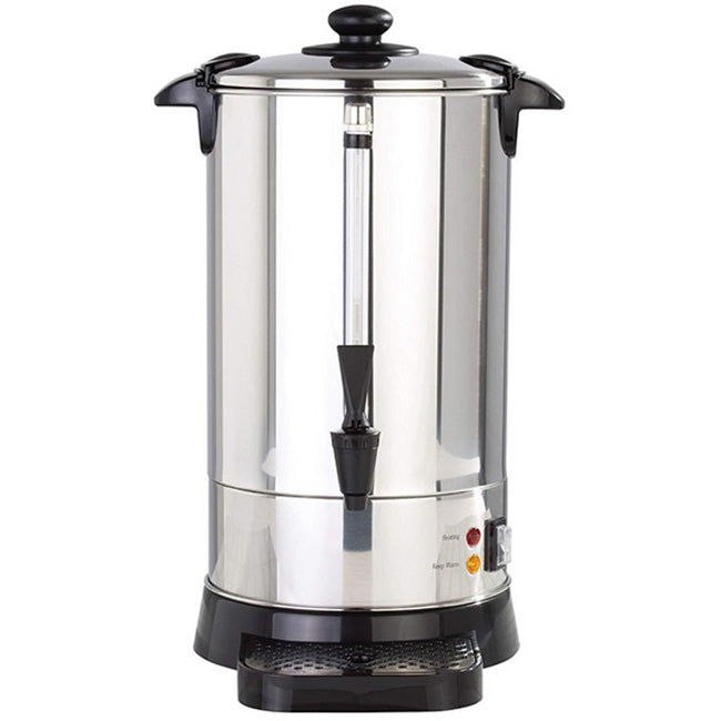 Fine Elements SDA1596 10L Urn Boiler with stainless steel lid, plastic tap, external gauge, 950W power – Keans Claremorris