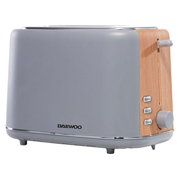 Daewoo SDA1737GE Grey Stockholm 2 Slice Toaster