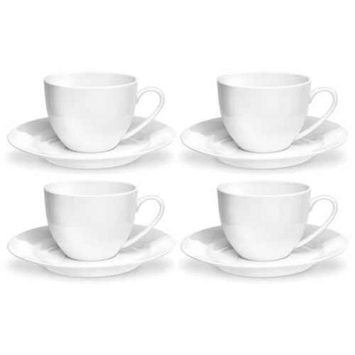 Serendipity Teacup & Saucer Set of 4, fine bone china, 220ml, microwave & dishwasher safe – Keans Claremorris