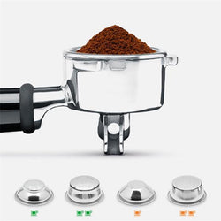 SAGE Barista Express Impress Bean to Cup Coffee Machine in Black Stainless Steel – Keans Claremorris