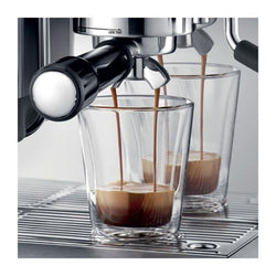 SAGE Barista Express Impress Bean to Cup Coffee Machine in Black Stainless Steel - Keans Claremorris