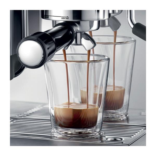 SAGE Barista Express Impress Bean to Cup Coffee Machine in Black Stainless Steel - Keans Claremorris