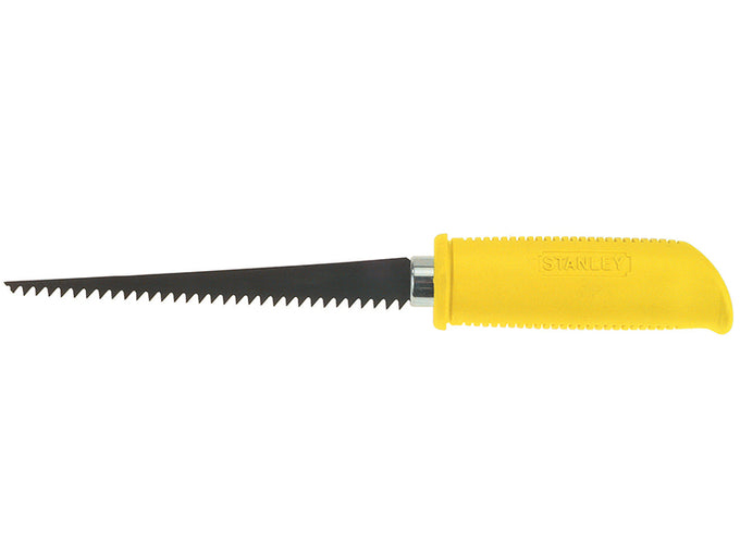 Stanley Plasterboard Saw 150mm 6 TPI with hardened blade, anti-clog teeth, ergonomic handle – Keans Claremorris