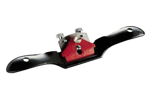 Stanley 151 Spokeshave Flat, adjustable depth, 55mm cutter, 250mm length, precision grey iron base - Keans Claremorris