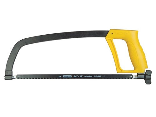 Stanley Enclosed Grip Hacksaw 300mm with steel frame, shatterproof handle, 4 blade positions – Keans Claremorris