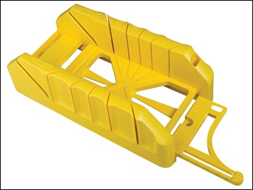 Stanley Saw Storage Mitre Box 350mm with 90°, 45°, 22.5° slots and patented saw storage – Keans Claremorris