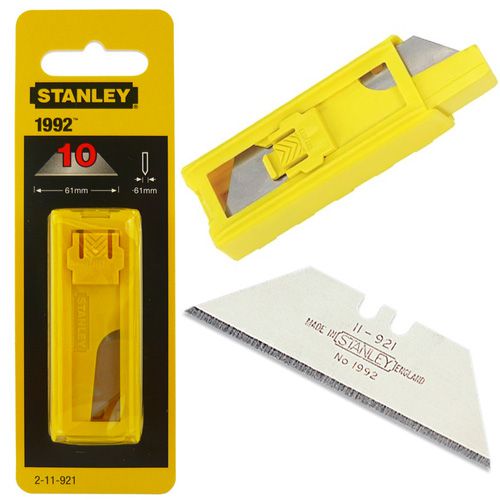 Stanley 1992 Knife Blades, high-grade hardened steel, durable precision blades for tough tasks – available at Keans