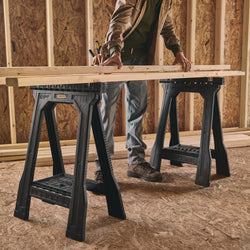 Stanley JR. Folding Sawhorse (2-PACK) - KeansClaremorris