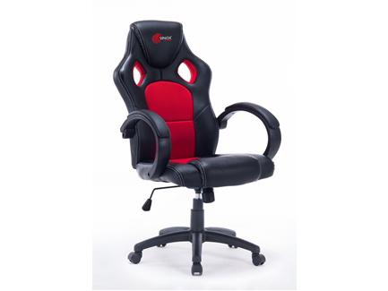 Sinox SXGC100 gaming chair with adjustable height, tilt, armrests, synthetic leather, 105kg max load – Keans Claremorris