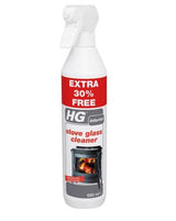 Stove and Oven Glass Cleaner 650ML spray removes stubborn marks and soot from stove glass and hearths - Keans Claremorris