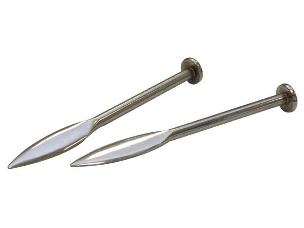 Line Pins Card of 2, drop-forged steel, rust-resistant plated finish, durable construction – Keans Claremorris