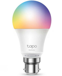 Tapo Wi-Fi Smart Bulb Multicolour Bayonet Base – Smart Lighting by Keans Claremorris