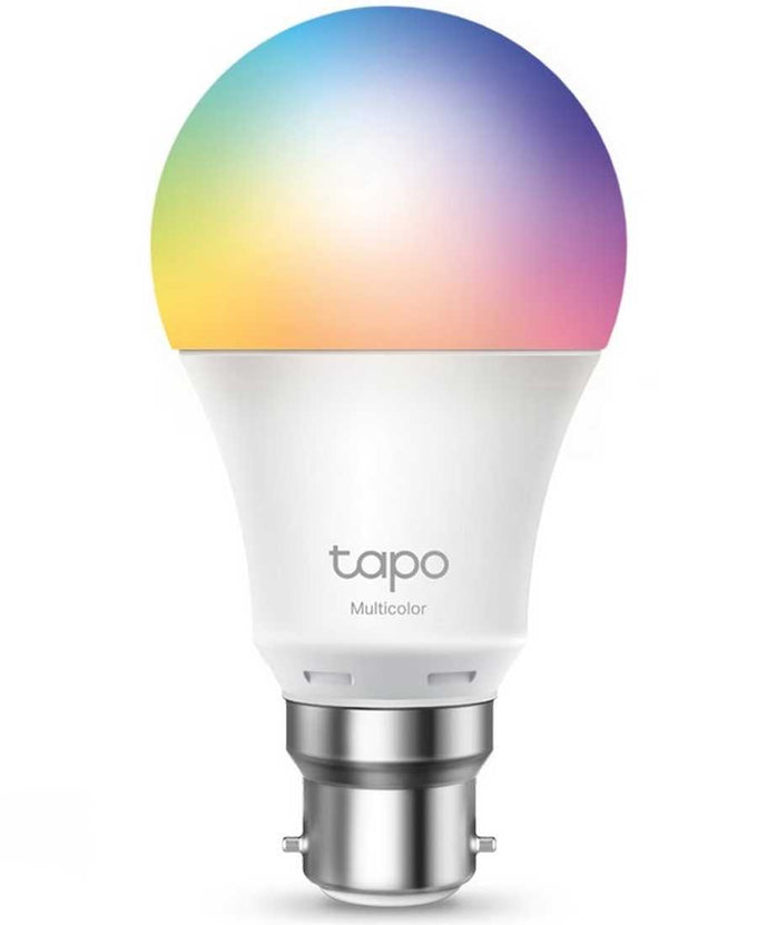 Tapo Wi-Fi Smart Bulb Multicolour Bayonet Base – Smart Lighting by Keans Claremorris