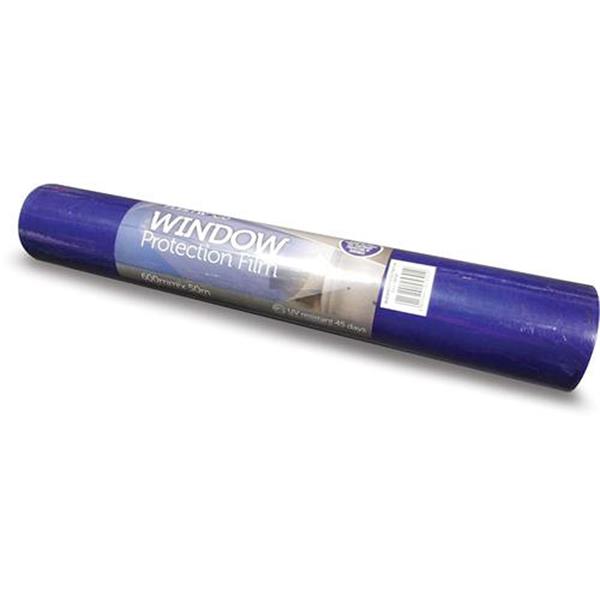 Blue Window Film Covering 600mm x 50m, UV and puncture resistant, self-adhesive protective film – Keans Claremorris