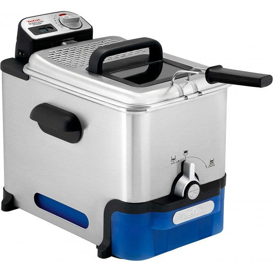 TEFAL Oleoclean Pro FR804040 Deep Fryer - Stainless Steel Keans Claremorris