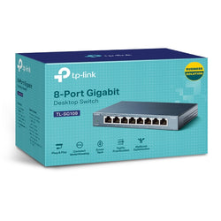 TP-Link 8-Port Gigabit Desktop Switch Steel - High-Speed Network Hub | Keans Claremorris