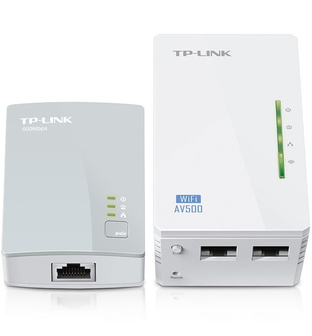 TP Link Wifi Powerline extender boosts Wi-Fi up to 500Mbps via electrical wiring for seamless home coverage - Keans