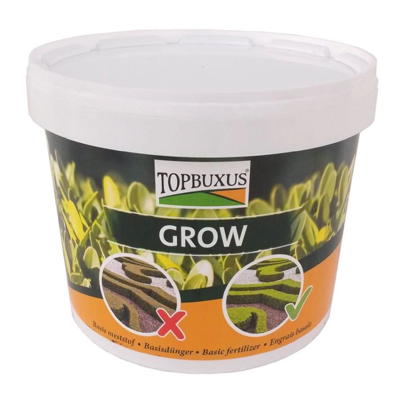 Top Buxus Grow 0.5kg fast-acting fertiliser for vibrant green boxwood, 10²M coverage – Keans Claremorris