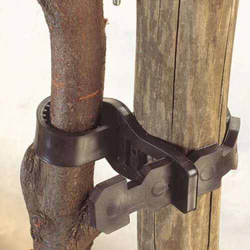 Supersoft Tree Ties 22" durable rubber, adjustable, gentle on bark – Keans Claremorris gardening accessory.