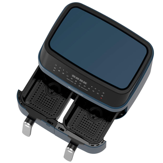 TURBOTRONIC Dual Basket Air Fryer 036403 with two baskets for simultaneous cooking | Keans Claremorris