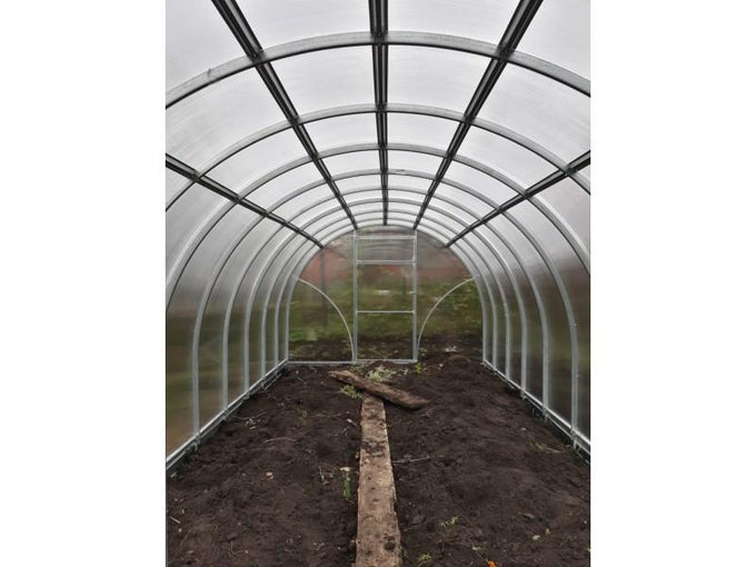 Sigma Greenhouse 3x6M 6MM polycarbonate panels, durable garden shelter, available at Keans Claremorris.