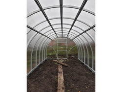 Sigma Greenhouse 3x6M with 6MM panels, durable garden shelter by Keans Claremorris, ideal for plant protection and growth.