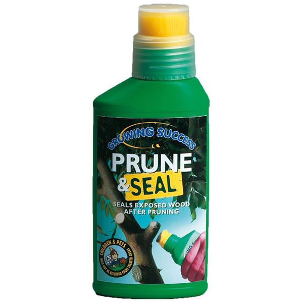 Growing Success Prune & Seal 250ml waterproof tree sealant, protects wood from damp, frost, bacteria. Child & pet friendly -