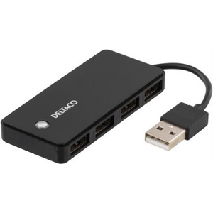 Deltaco 4 Port USB