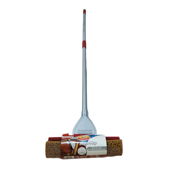 Major Mop Complete with soft absorbent sponge, strong handle, and replacement heads - Keans Claremorris