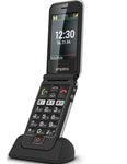 Load image into Gallery viewer, emporiaJOY V228-LTE_001_UK Senior Mobile Phone 4G Volte Folding Mobile Phone with Emergency Call - Black
