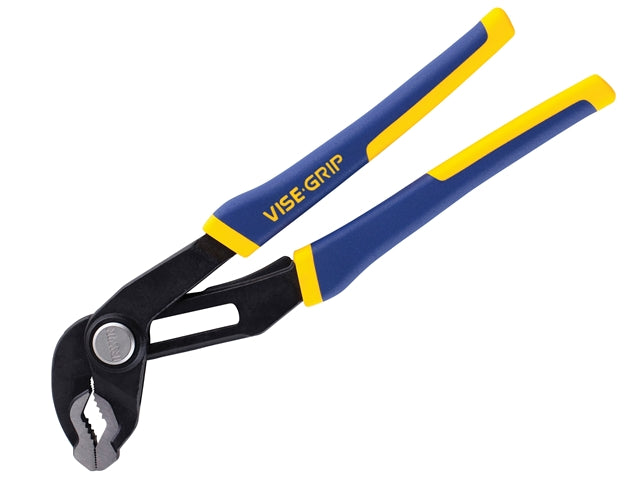 Groovelock Waterpump Pliers 250mm with ProTouch handle, 16 grooves, anti-pinch grip by IRWIN - Keans Claremorris
