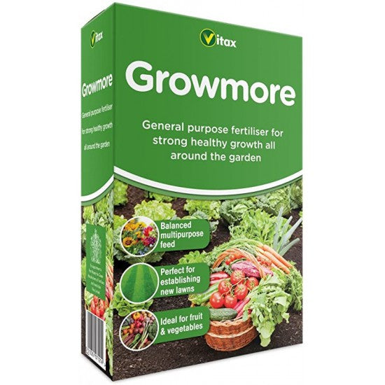 Vitax Growmore Granular 1.25kg general purpose fertiliser for flowers, fruit, and vegetables – Keans Claremorris