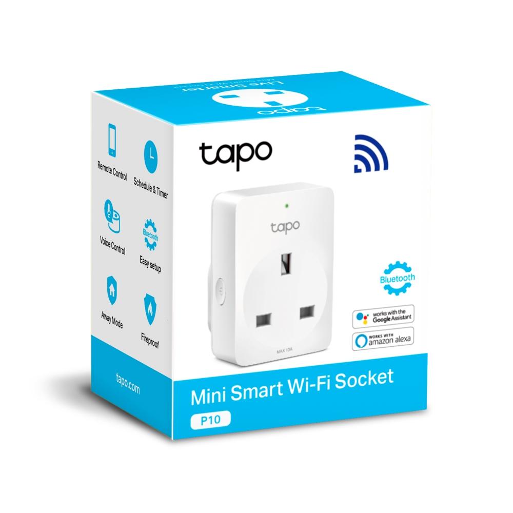 Mini Smart WiFi Socket with remote control, voice assistant compatible, scheduling, timer, no hub needed - Keans Claremorris