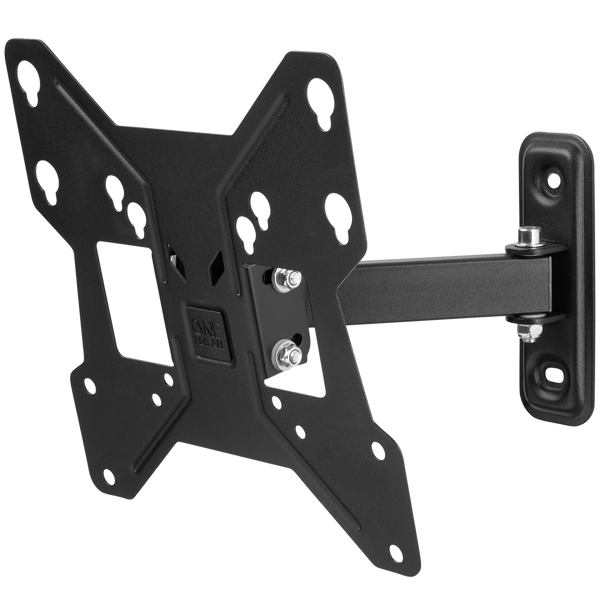 Turn TV Wall Mount 13-40" with 15° tilt and 90° turn, includes mounting kit - Keans Claremorris
