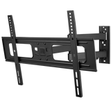 Full-motion TV wall mount for 32-90" TVs with 15° tilt and 180° swivel, includes mounting kit - Keans Claremorris