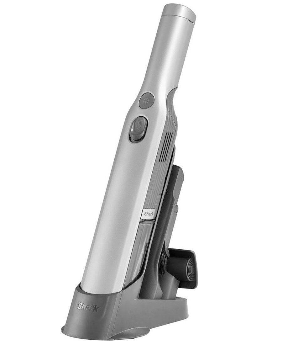 Shark WV200UK cordless handheld vacuum with quick charge dock, pet hair tool, washable filter, from Kean’s Claremorris. –