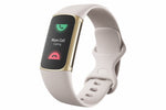 Load image into Gallery viewer, Fitbit Charge 5 Tracker | Lunar White &amp; Soft Gold
