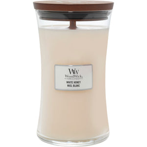 Woodwick White Honey Large Jar