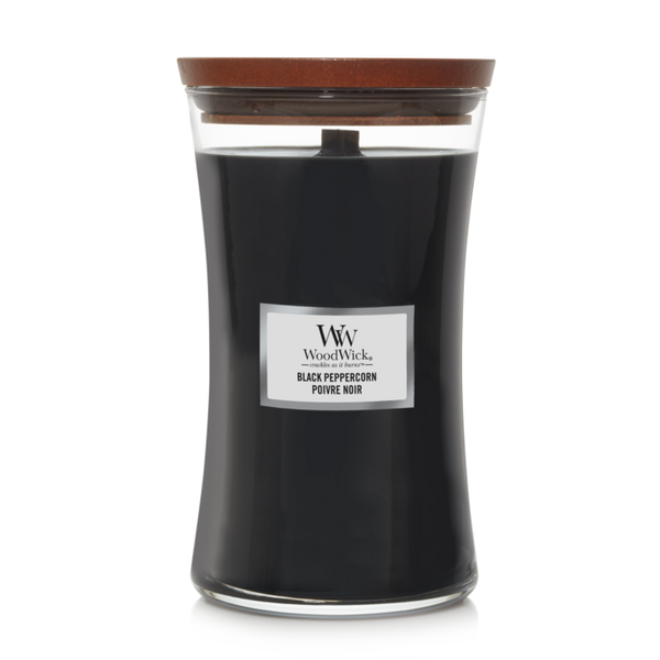 Woodwick Black Peppercorn Large Jar