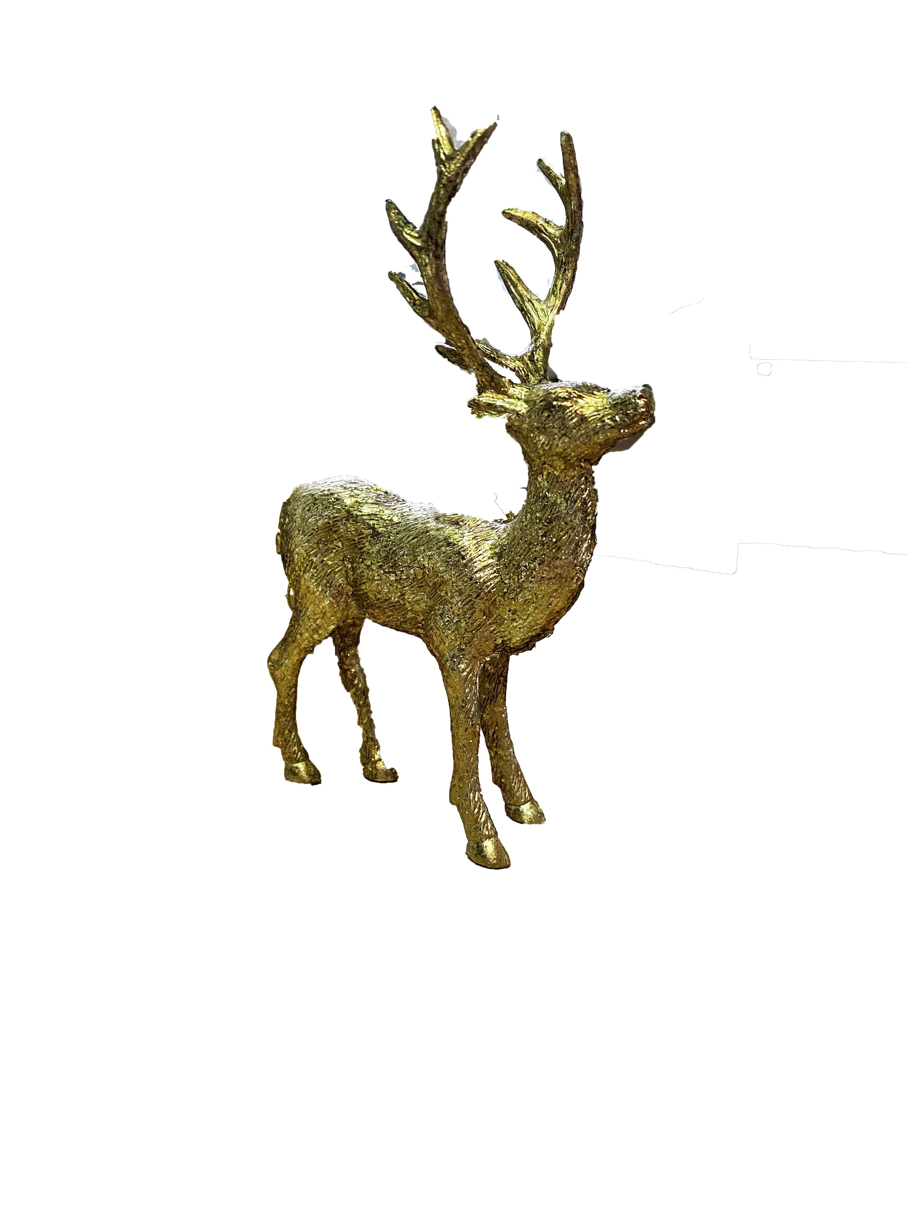 STAGS HEAD ORNAMENT 15CM