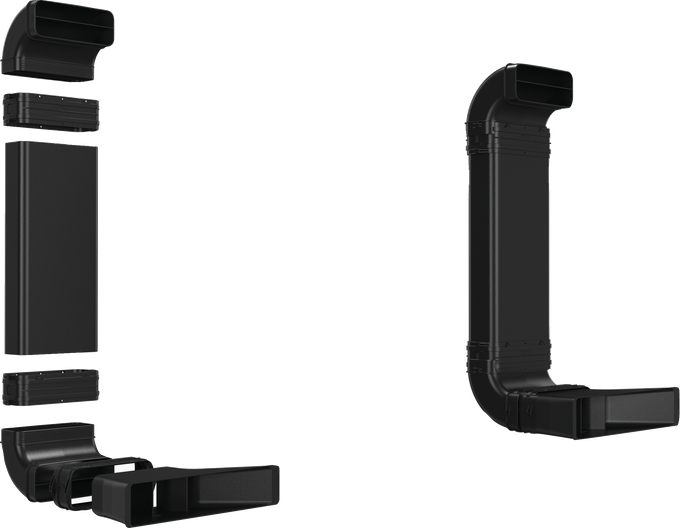 Neff Z861KR0 Recirculation Starter Kit for 70cm+ deep worktops, modular ducting, diffusor, from Kean’s Claremorris. – online