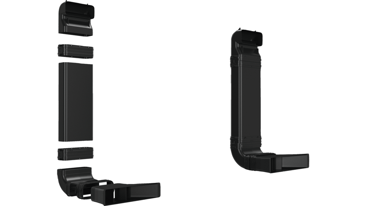 Neff Recirculation Kit for integrated venting cooktops, supports 60cm+ worktops, includes ducts and diffusor, available at